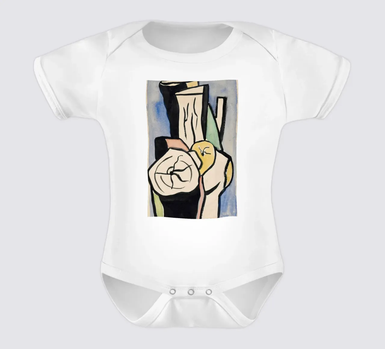 Fernand Léger: "I tronchi" - Forme astratte e audaci del legno (1952) body neonato maniche corte da NorwesClub