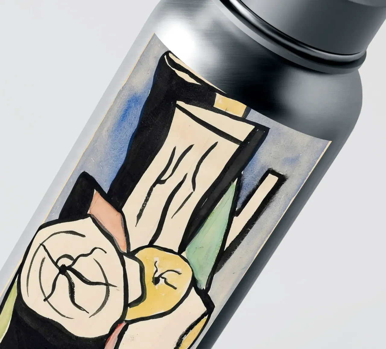 Fernand Léger: "The Logs" - Bold, Abstract Wood Forms (1952) sticker by NorwesClub