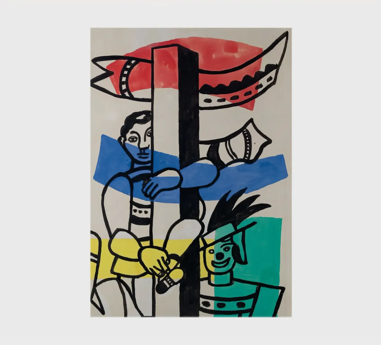 Fernand Léger: "Due clown" - Cubismo circense vibrante, 1953 diario da NorwesClub