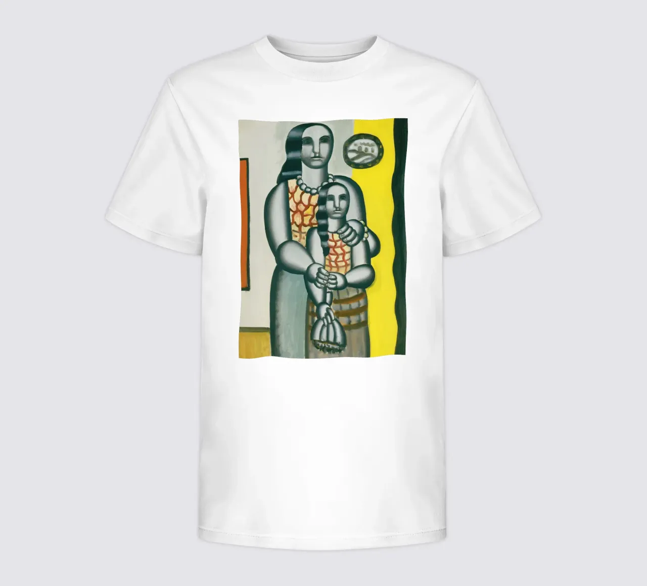 Fernand Léger: "The Two Sisters" - Purist Portrait, 1929 kids t-shirt by NorwesClub