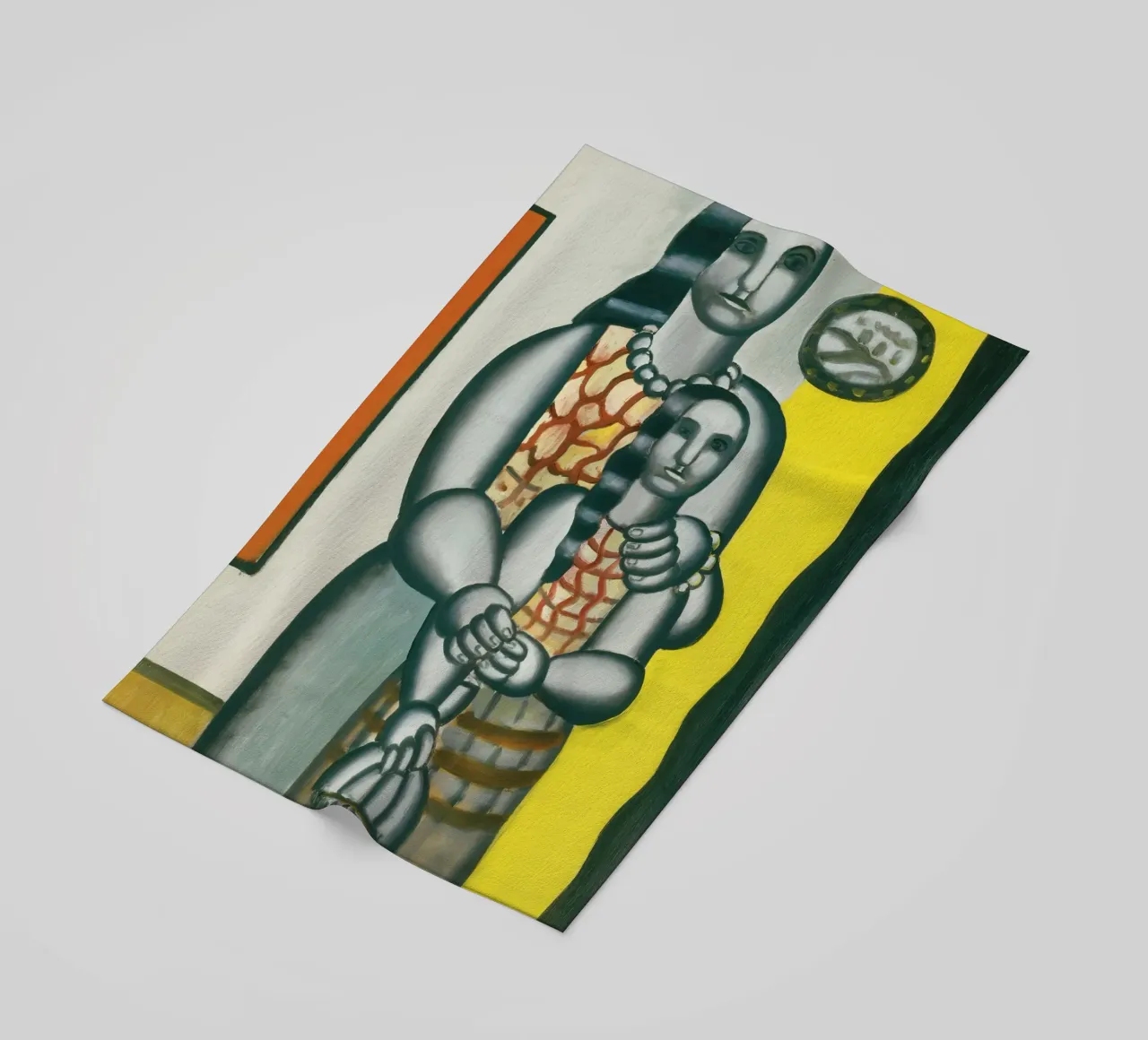 Fernand Léger: "Le due sorelle" - Ritratto purista, 1929 telo mare da NorwesClub