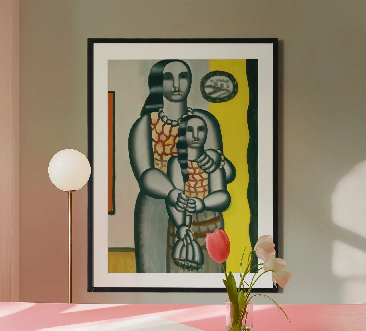 Fernand Léger: "Le due sorelle" - Ritratto purista, 1929 carta hahnemühle da NorwesClub