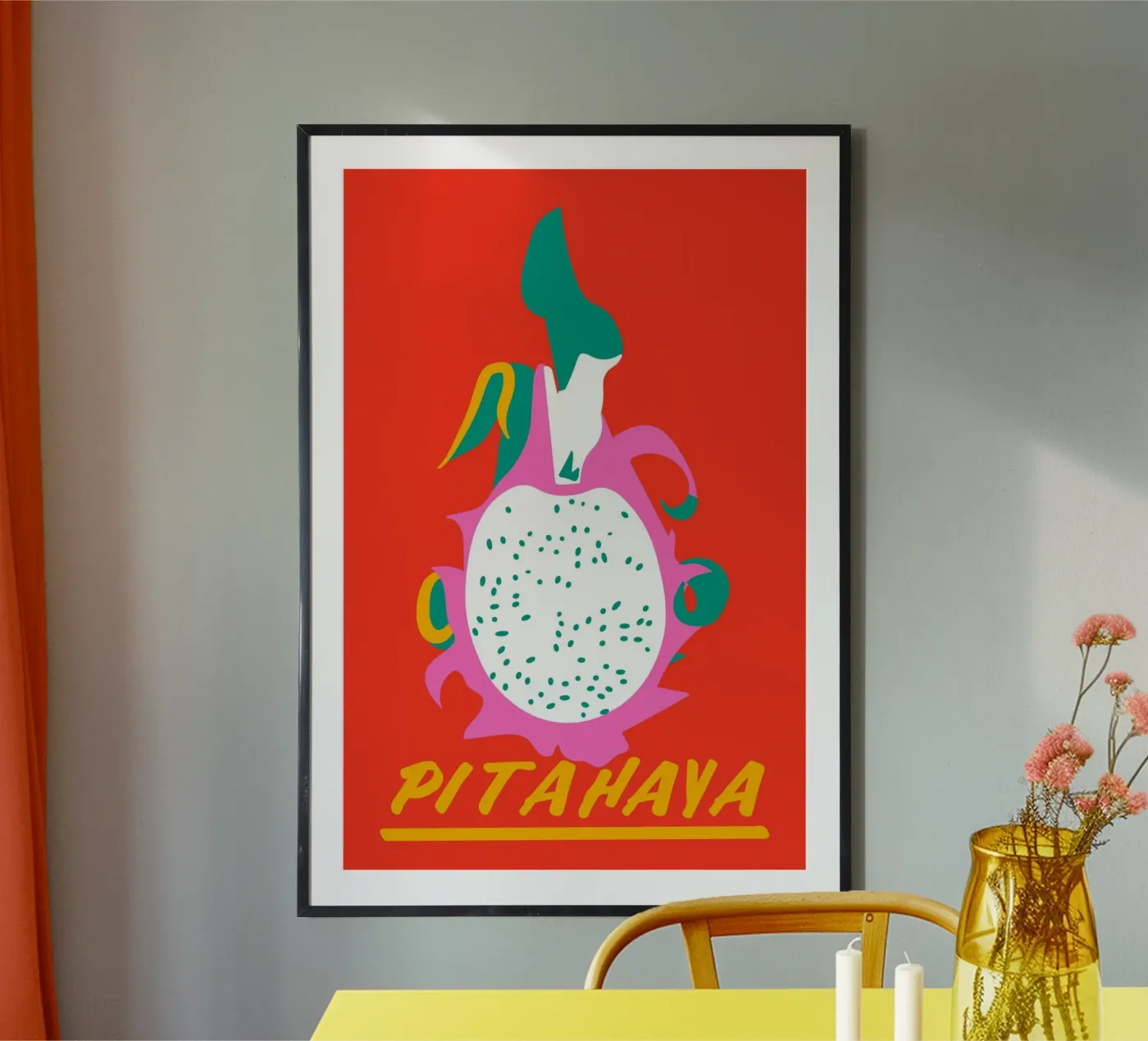 Dragonfruit poster van Mariery Young