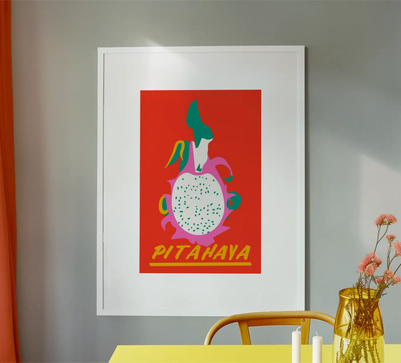 Dragonfruit poster van Mariery Young