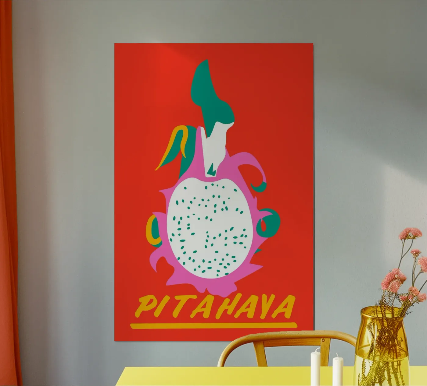 Dragonfruit Poster von Mariery Young