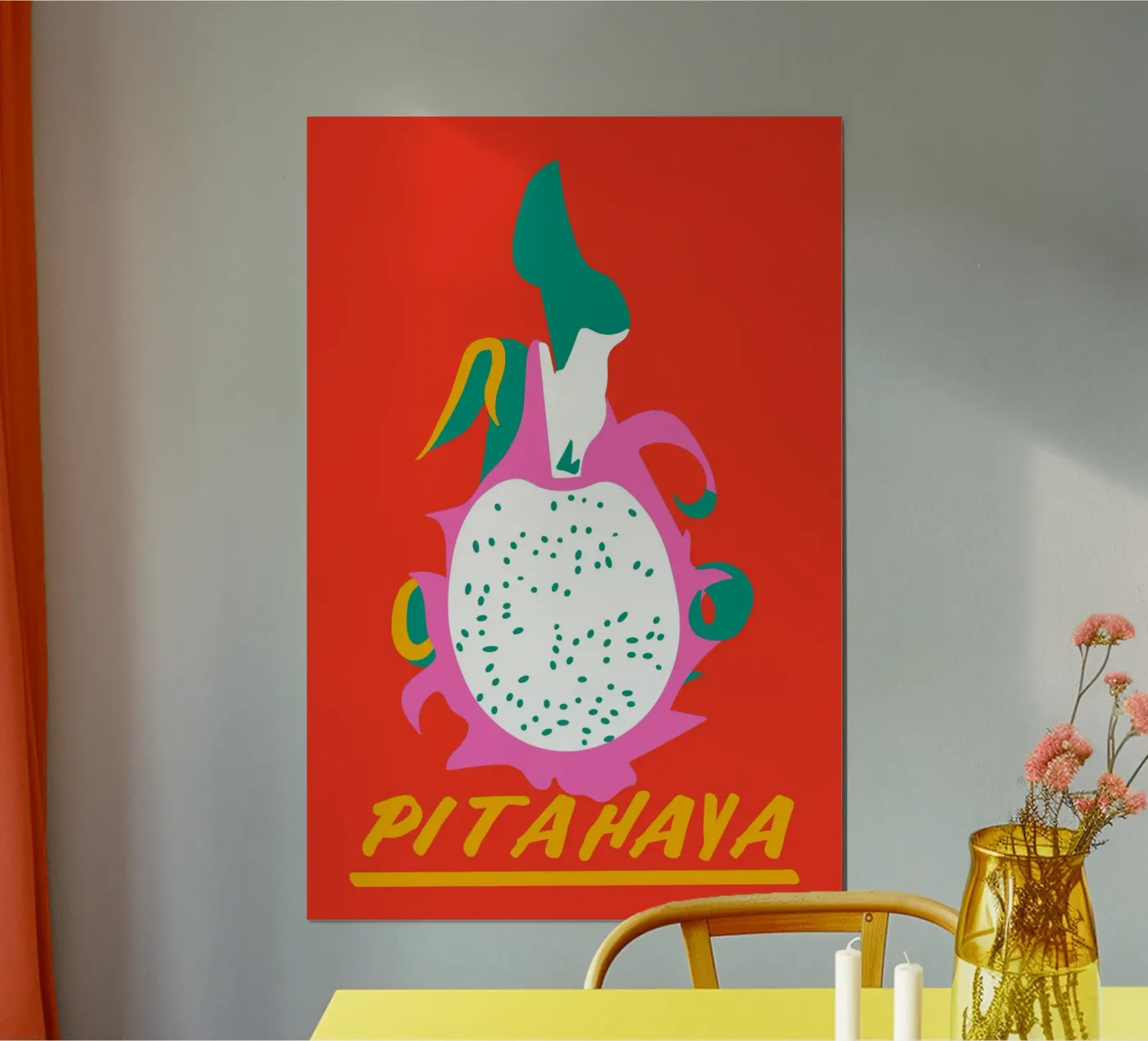 Dragonfruit poster van Mariery Young