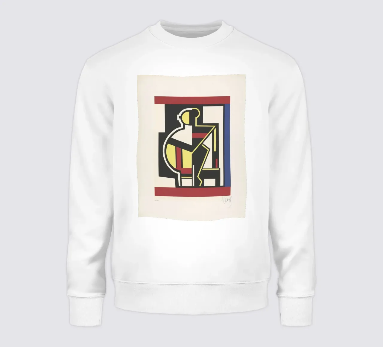 Fernand Léger Mechanical Period, Cubist Abstraction, Industr sweatshirt by NorwesClub