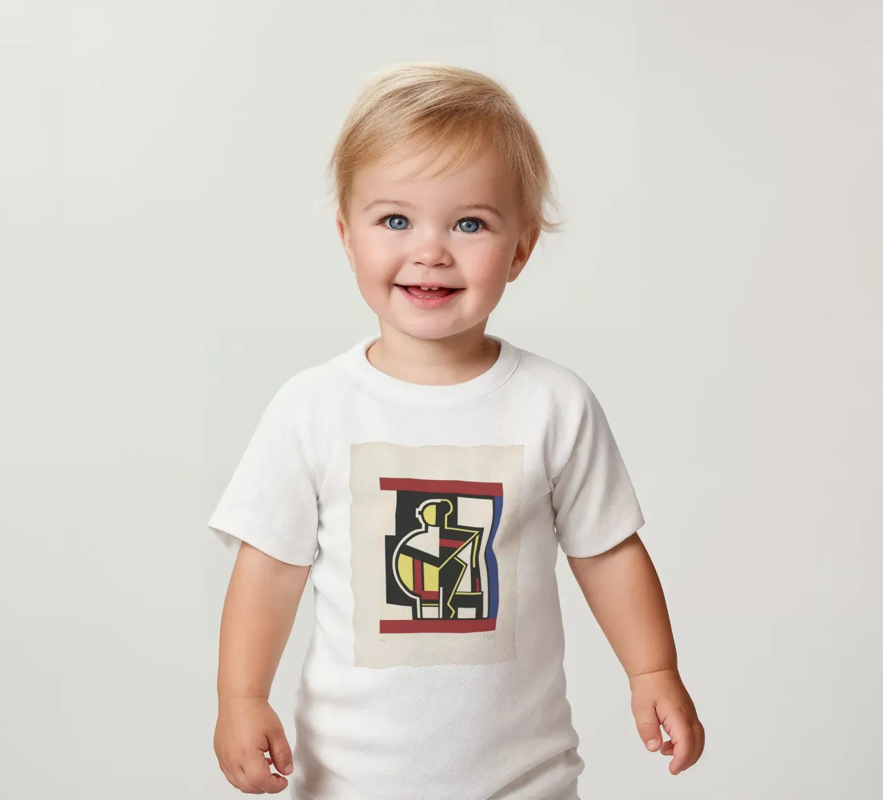 Fernand Léger Mechanical Period, Cubist Abstraction, Industr baby t-shirt by NorwesClub