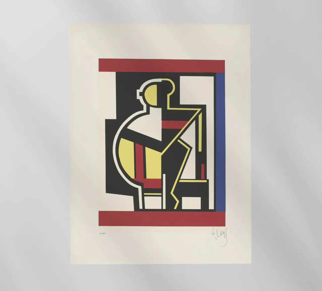 Fernand Léger Periodo meccanico, astrazione cubista, industria pellicola backlit da NorwesClub
