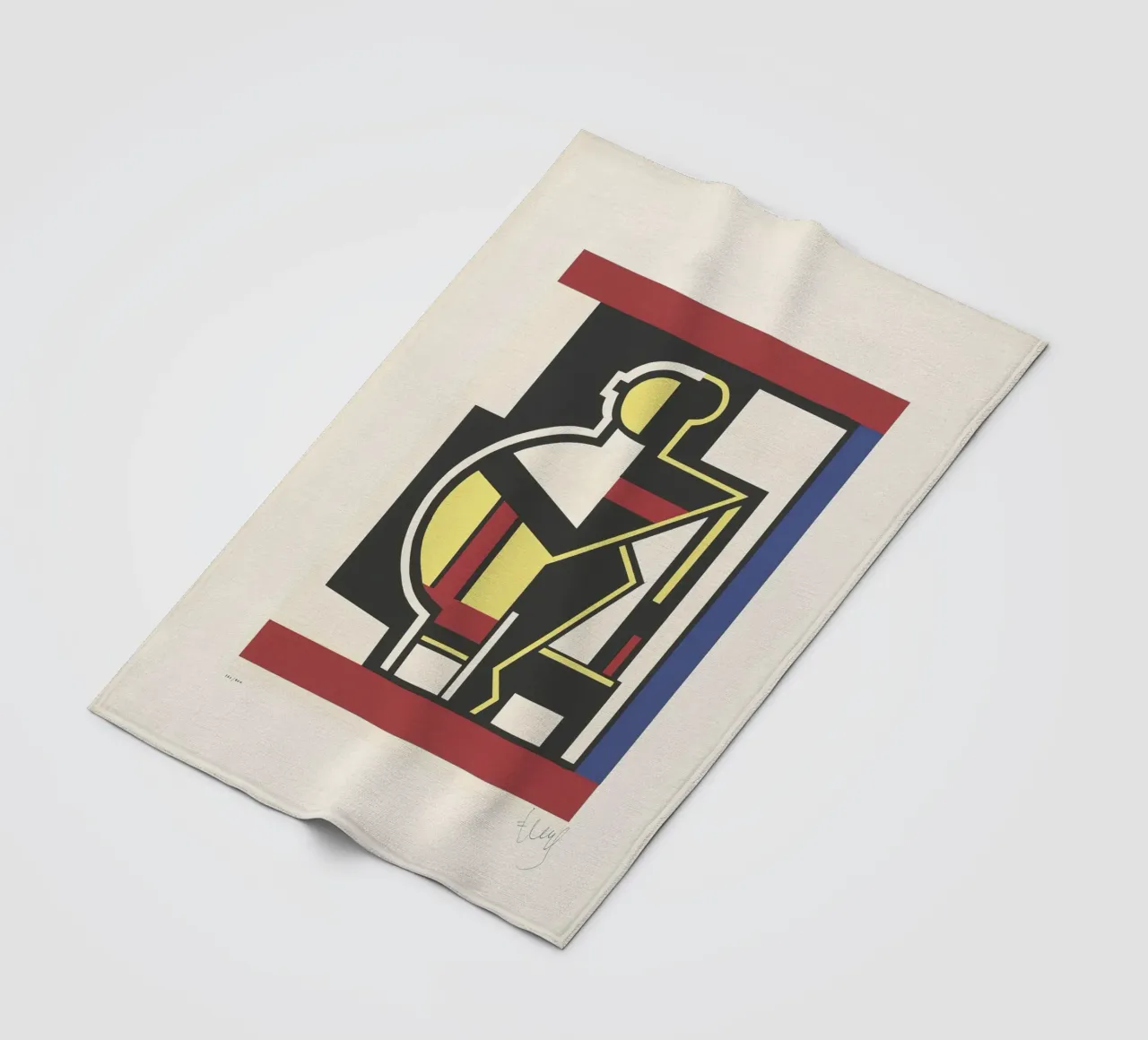 Fernand Léger Mechanical Period, Cubist Abstraction, Industr fleece blanket by NorwesClub