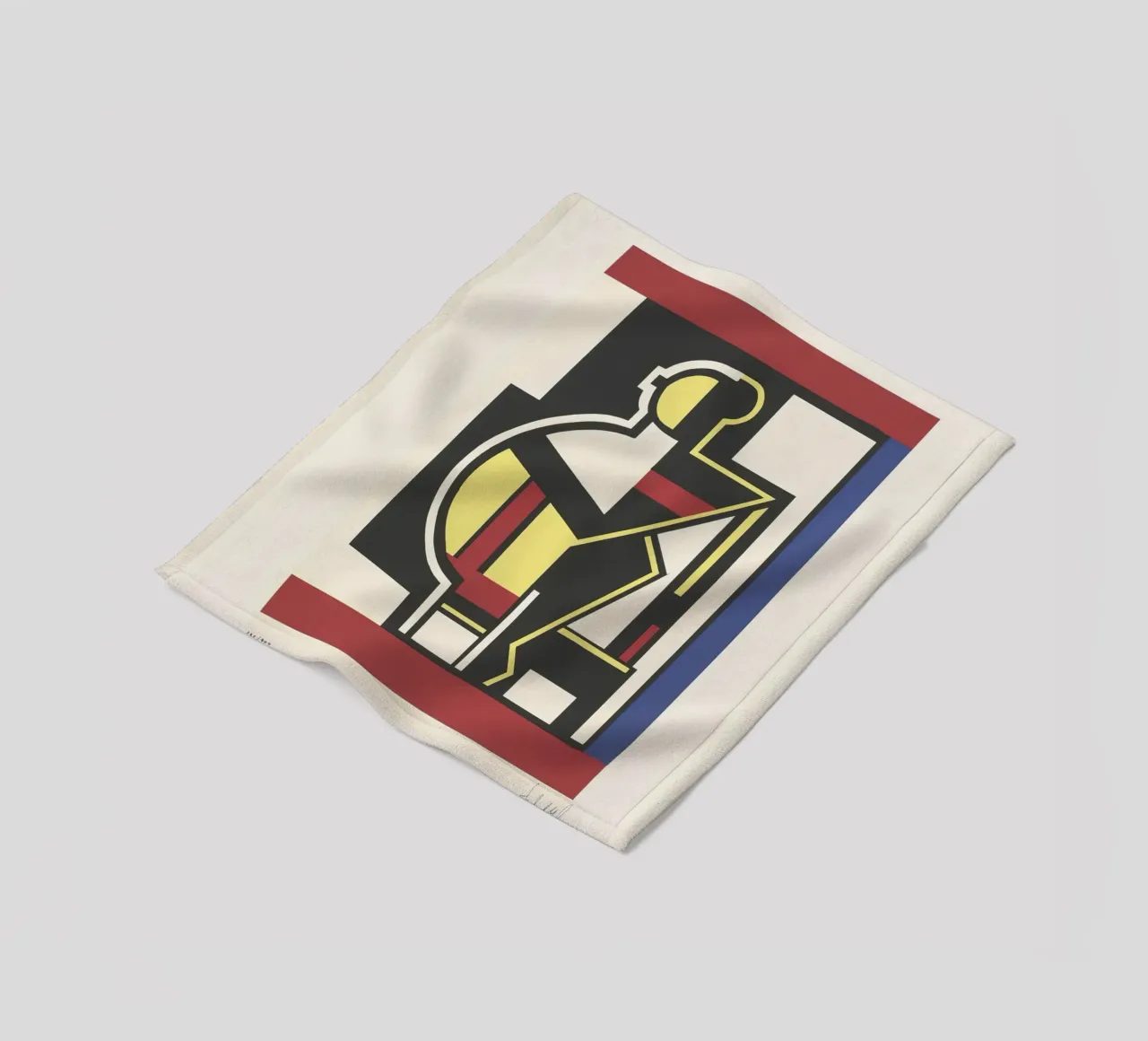 Fernand Léger Mechanical Period, Cubist Abstraction, Industr fleece blanket by NorwesClub