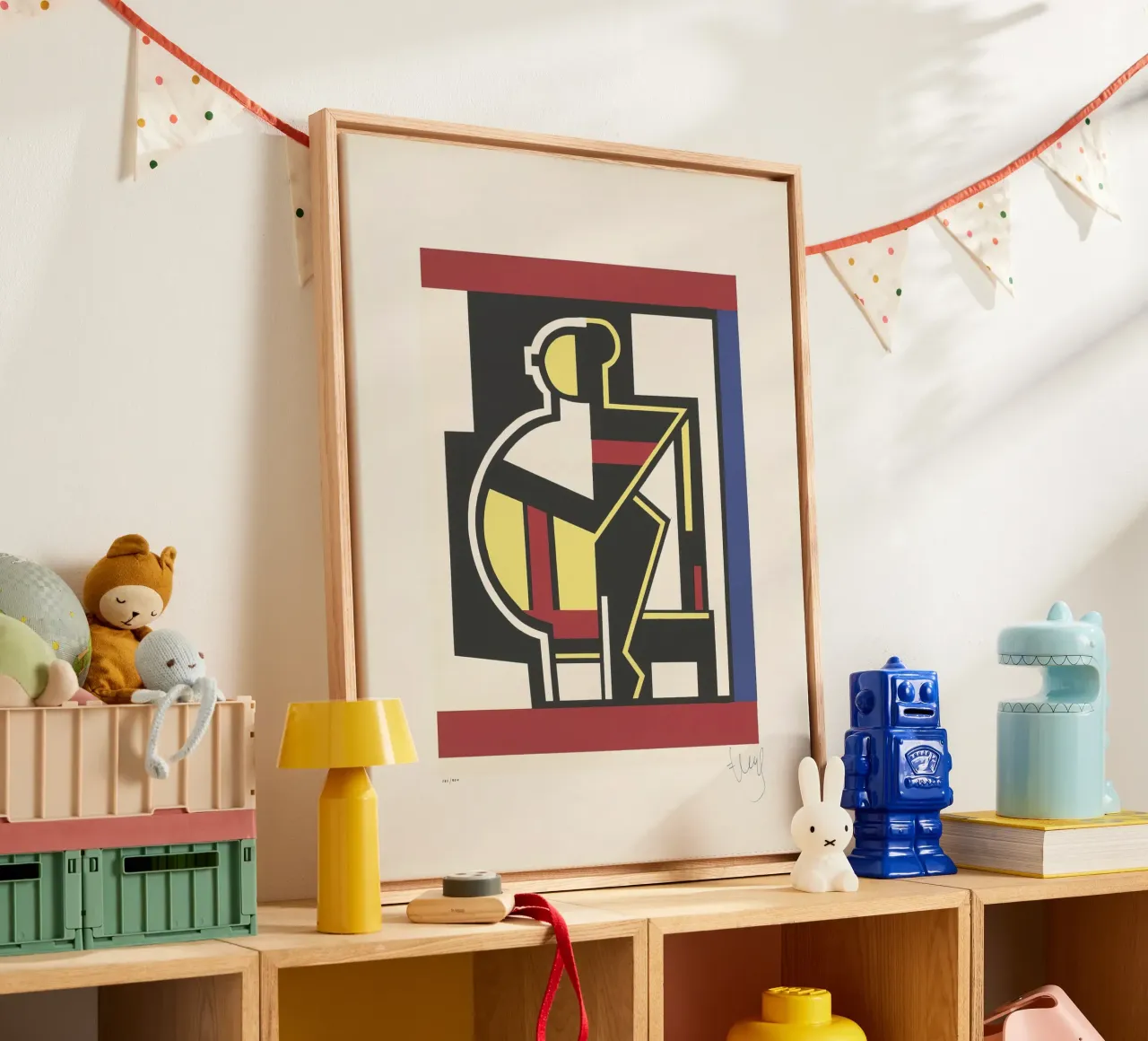 Fernand Léger Mechanical Period, Cubist Abstraction, Industr canvas by NorwesClub