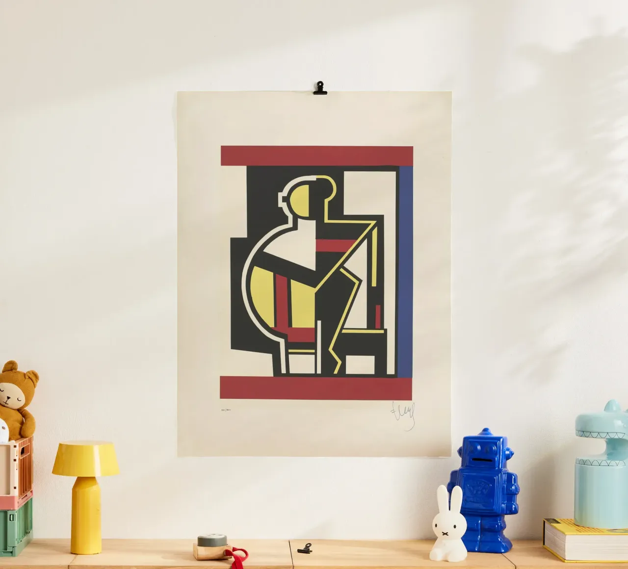 Fernand Léger Mechanical Period, Cubist Abstraction, Industr hahnemühle by NorwesClub