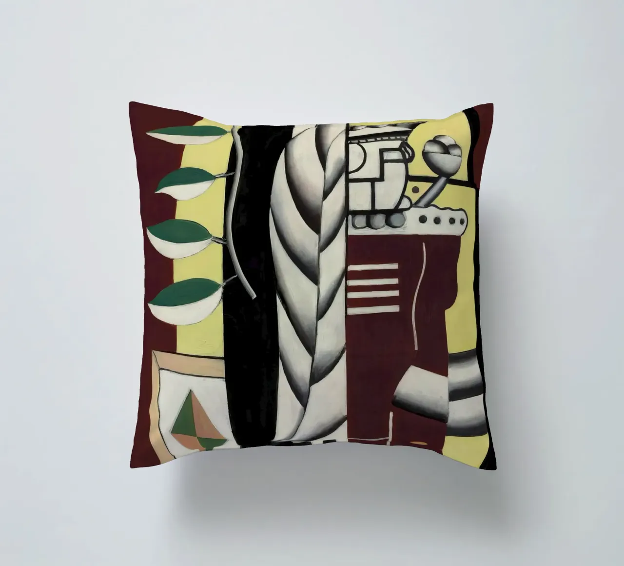 Fernand Léger Natura morta, Cubismo organico, Natura astratta cuscino da NorwesClub