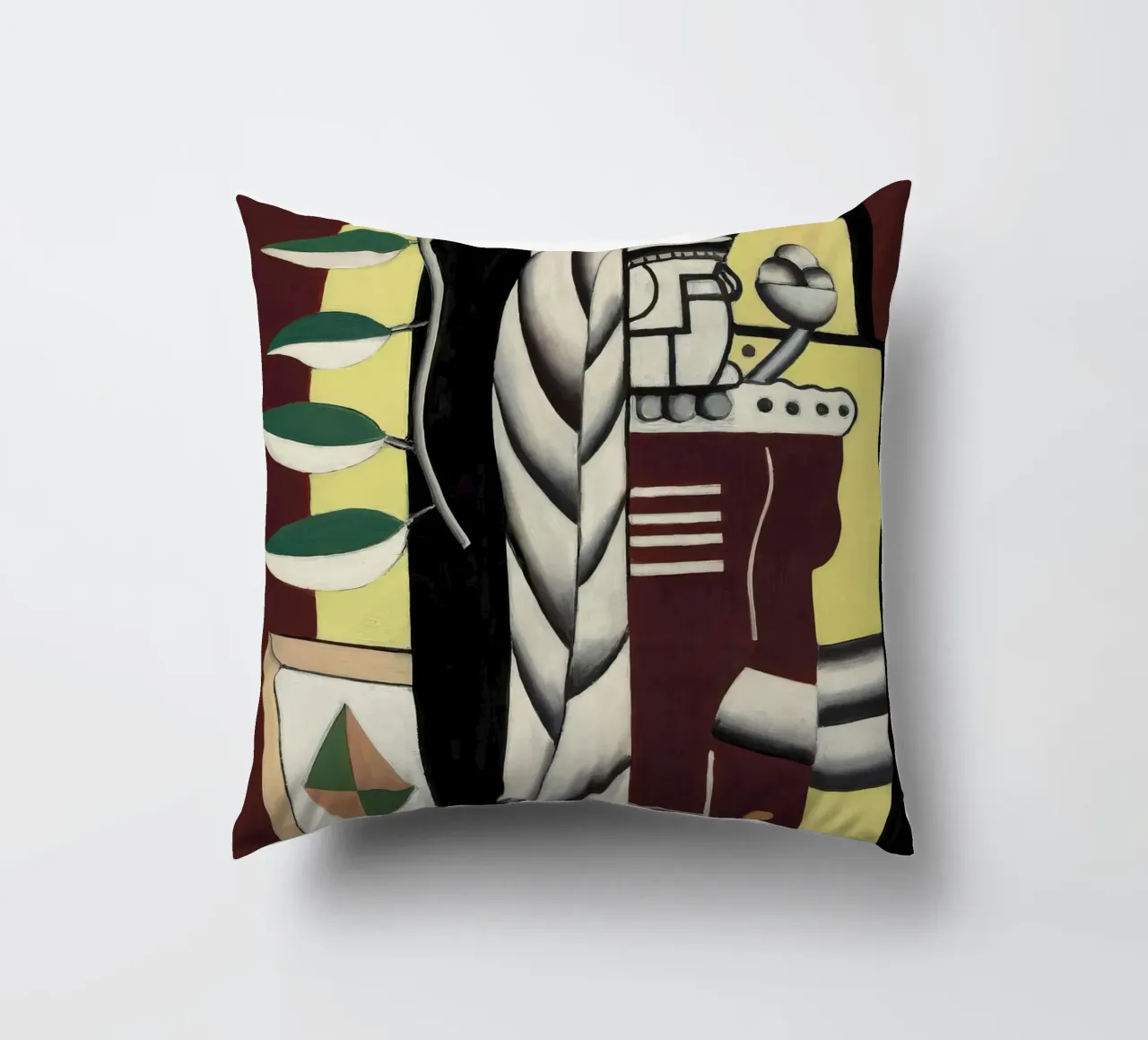 Fernand Léger Natura morta, Cubismo organico, Natura astratta cuscino da NorwesClub