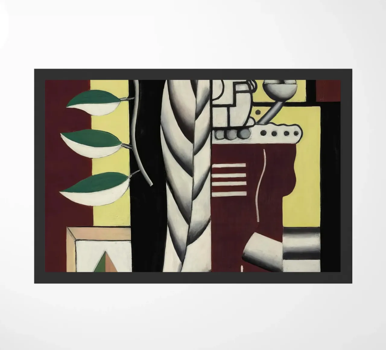 Fernand Léger Natura morta, Cubismo organico, Natura astratta zerbino da NorwesClub