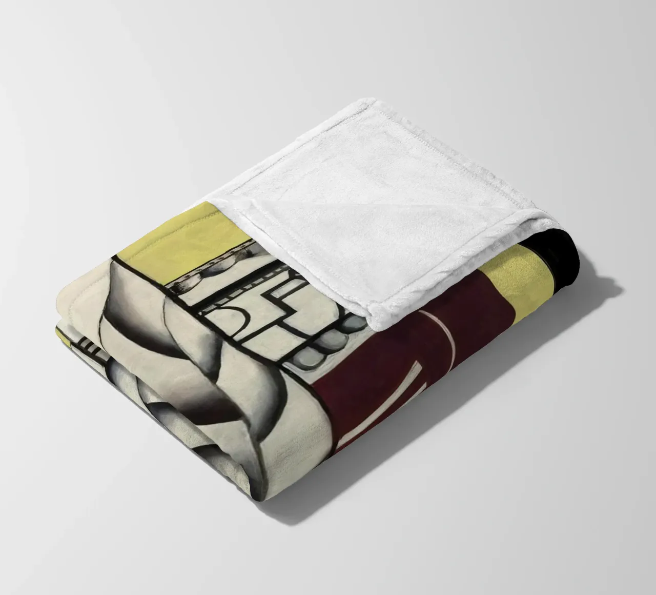 Fernand Léger Natura morta, Cubismo organico, Natura astratta coperta in pile da NorwesClub