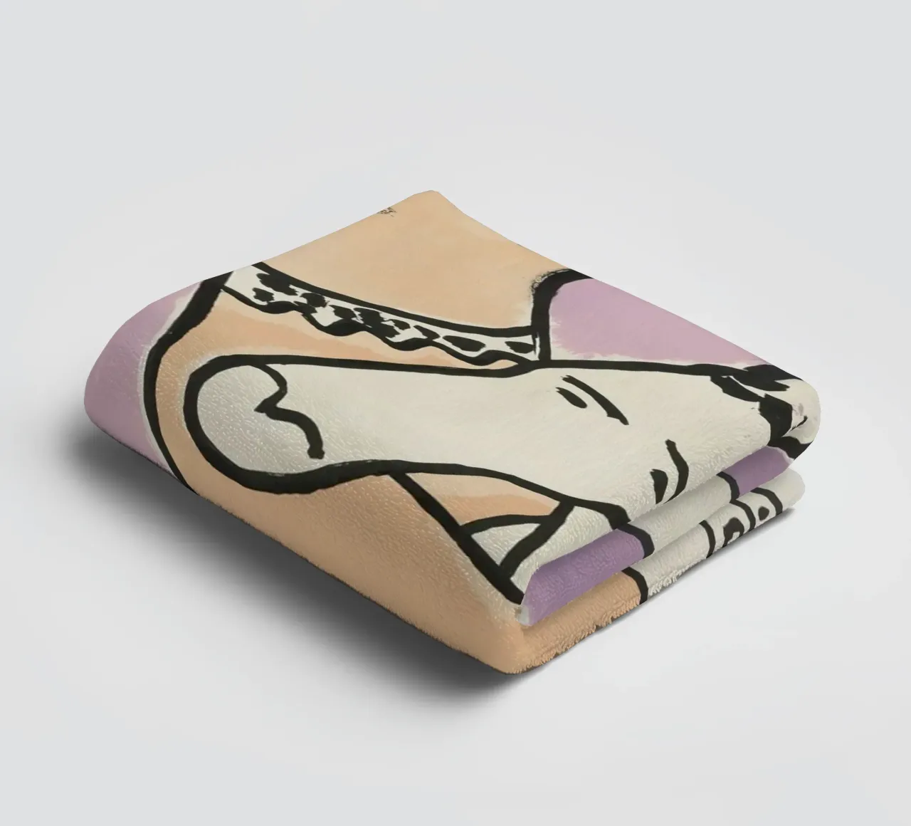 Fernand Léger Zirkus Abstraktion: Frau & Pferd, Moderne Kunst Handtuch von NorwesClub