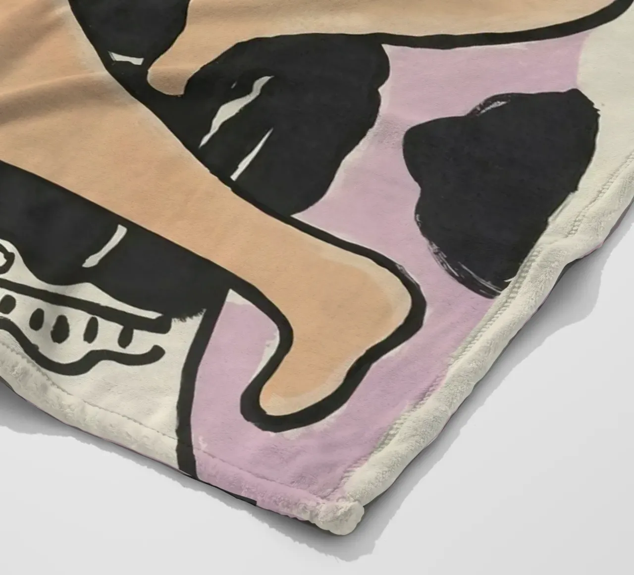 Fernand Léger Zirkus Abstraktion: Frau & Pferd, Moderne Kunst Fleecedecke von NorwesClub