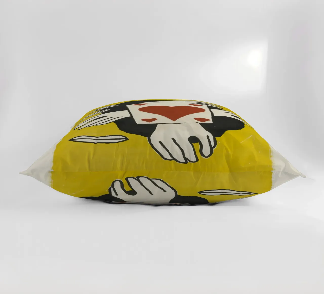Fernand Léger Circus: Card Trick & Cubist Eyes, Modern Print decorative cushion by NorwesClub