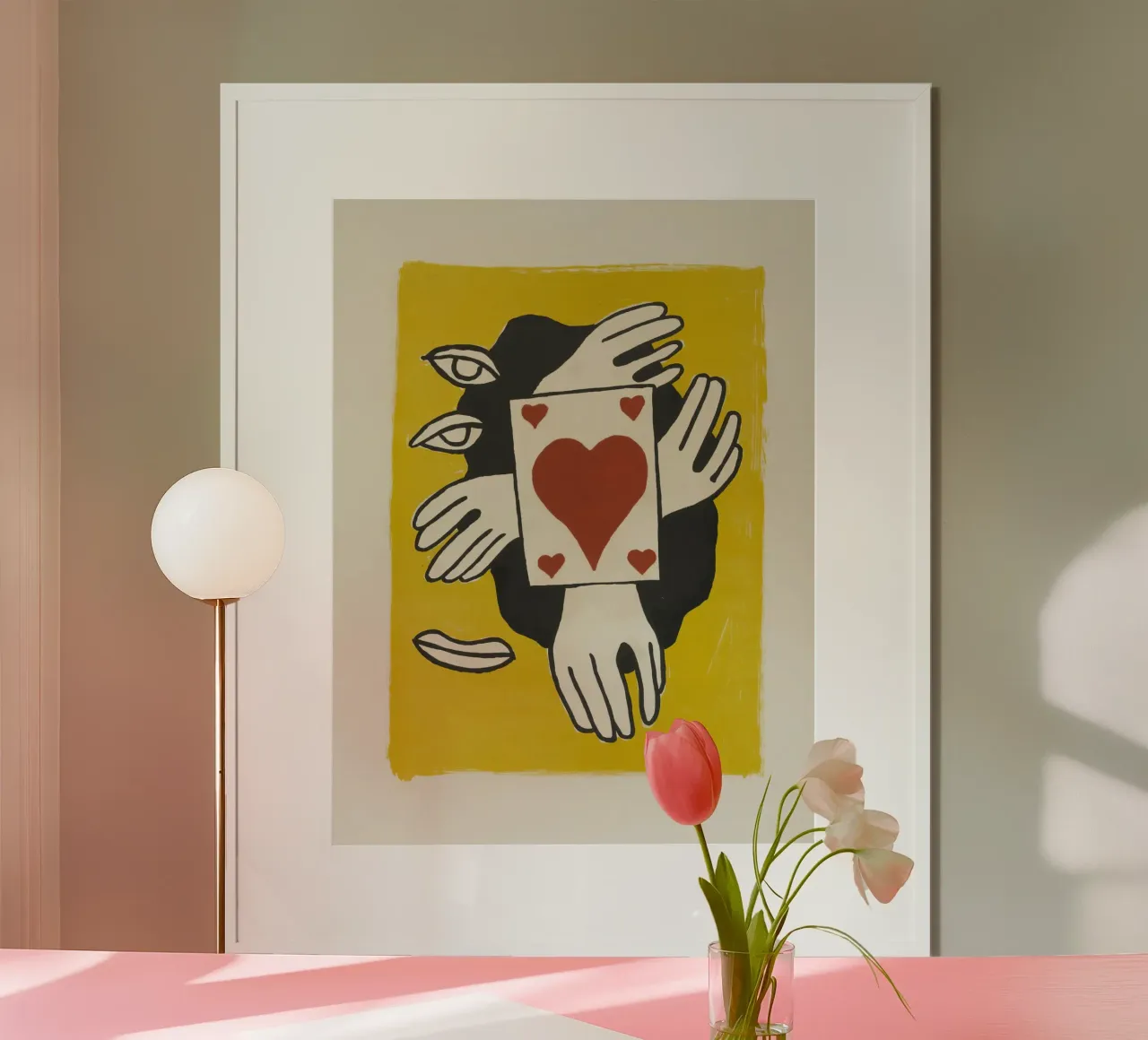 Fernand Léger Circus: Kaarttruc & kubistische ogen, moderne print hahnemühle van NorwesClub