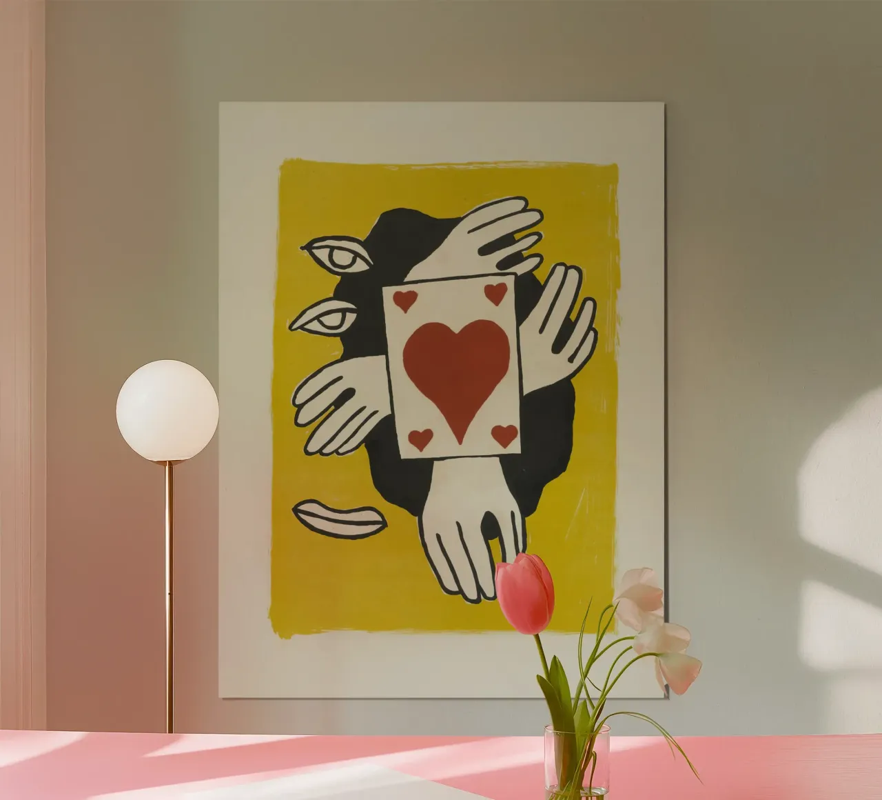 Fernand Léger Circus: Kaarttruc & kubistische ogen, moderne print hahnemühle van NorwesClub
