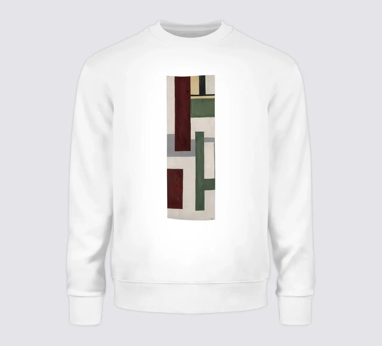 Fernand Léger: Geometric Mural Study, Cubist Abstract Print sweatshirt by NorwesClub