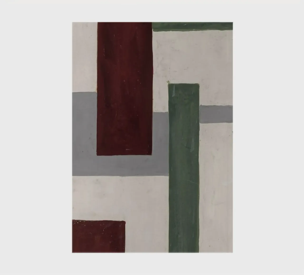 Fernand Léger: Geometric Mural Study, Cubist Abstract Print notebook by NorwesClub