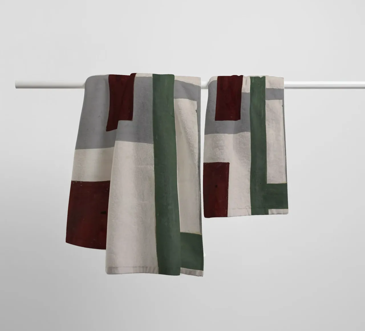 Fernand Léger: Geometric Mural Study, Cubist Abstract Print towel by NorwesClub