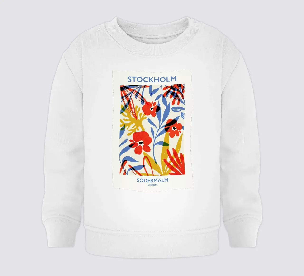 Södermalm felpa neonato da Pure