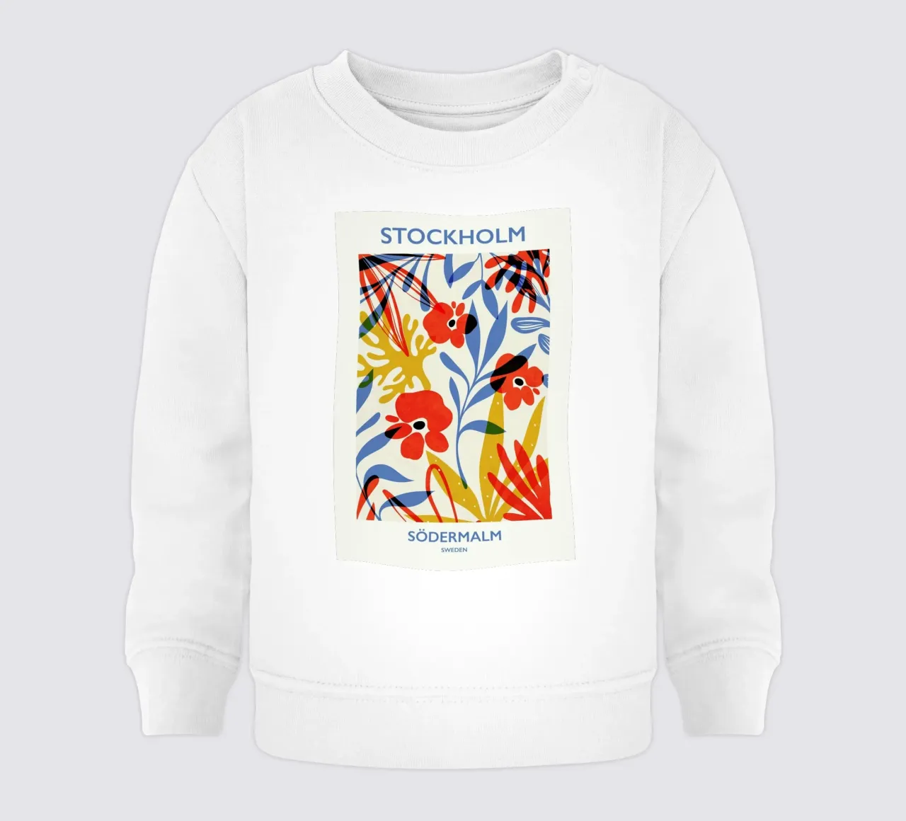 Södermalm baby sweatshirt by Pure