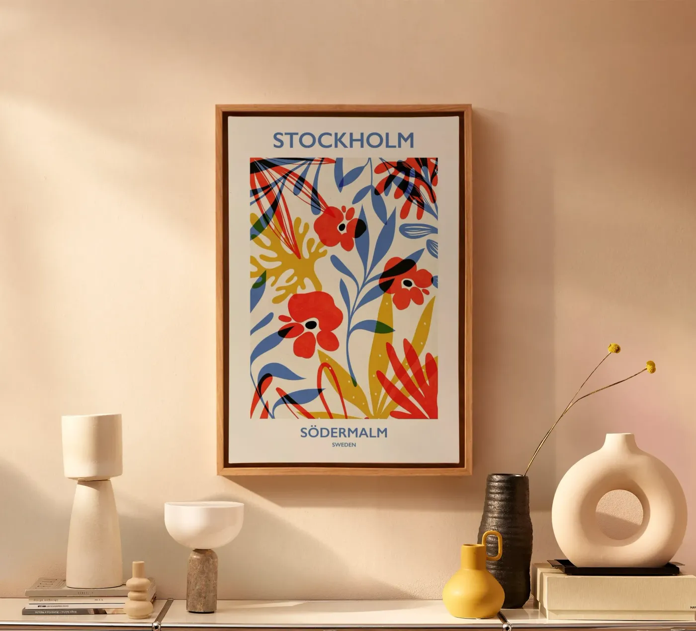 Södermalm canvas by Pure