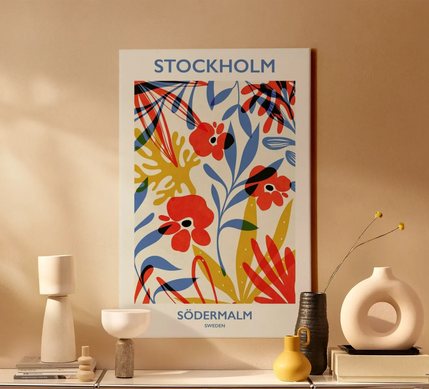 Södermalm canvas by Pure