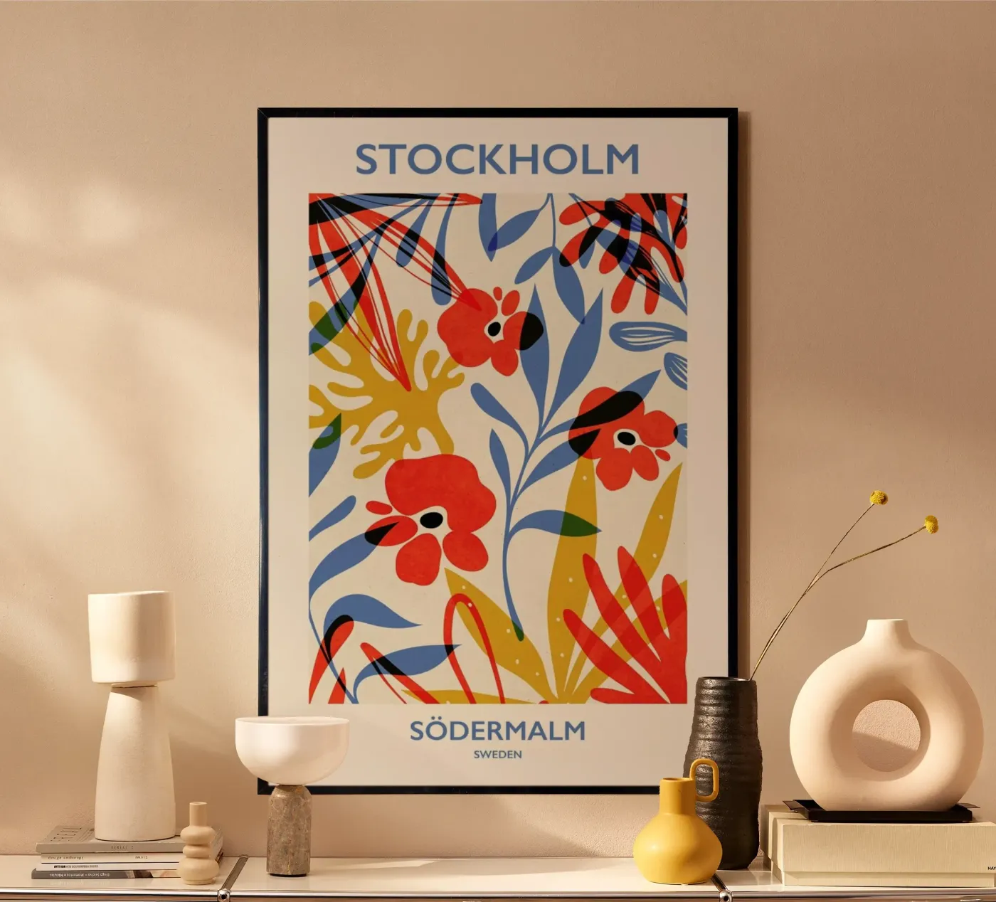 Södermalm poster van Pure