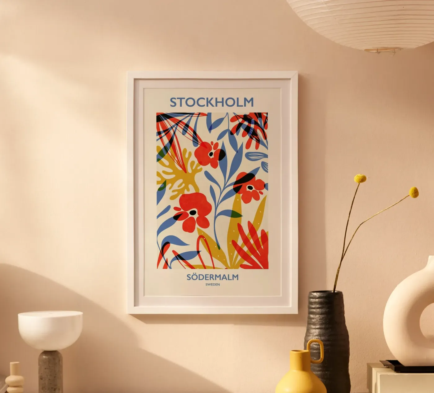 Södermalm poster van Pure