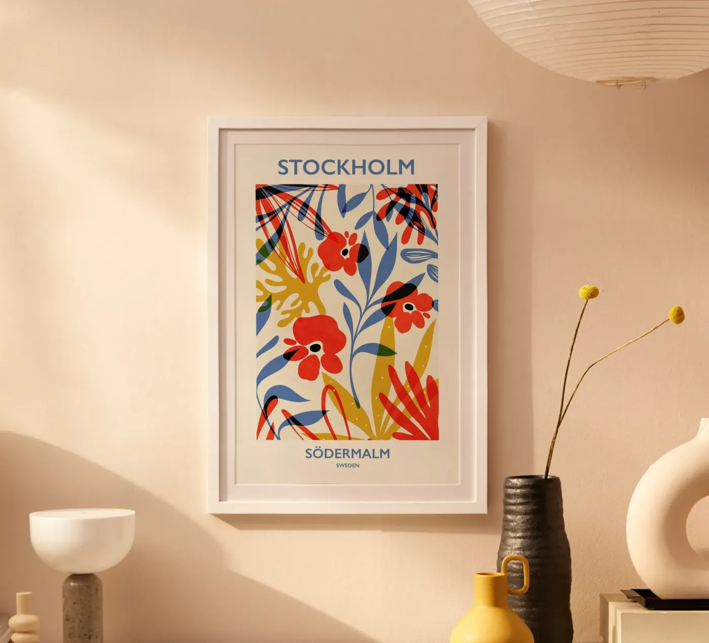 Södermalm poster by Pure