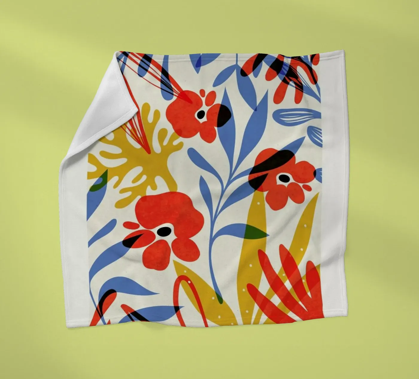 Södermalm fleece blanket by Pure