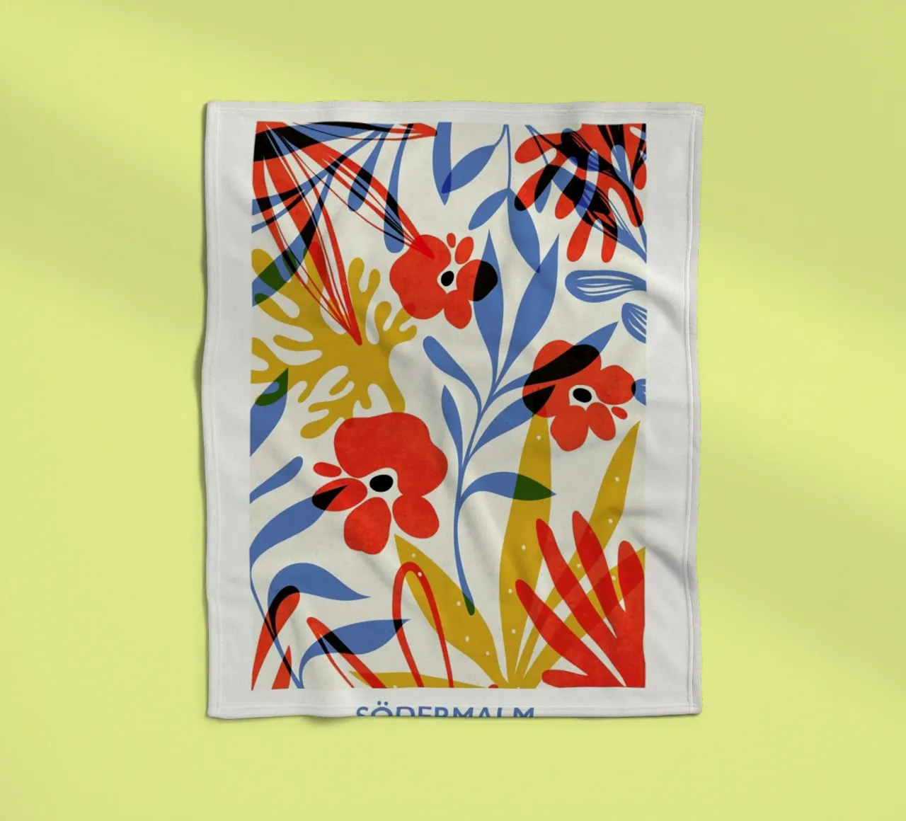 Södermalm fleecedeken van Pure