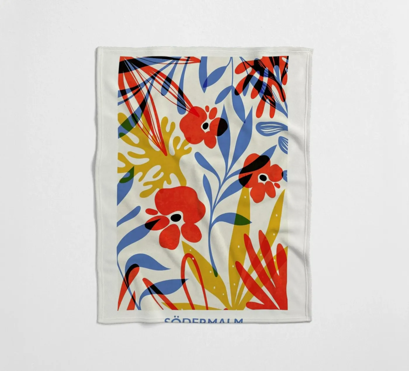 Södermalm fleece blanket by Pure