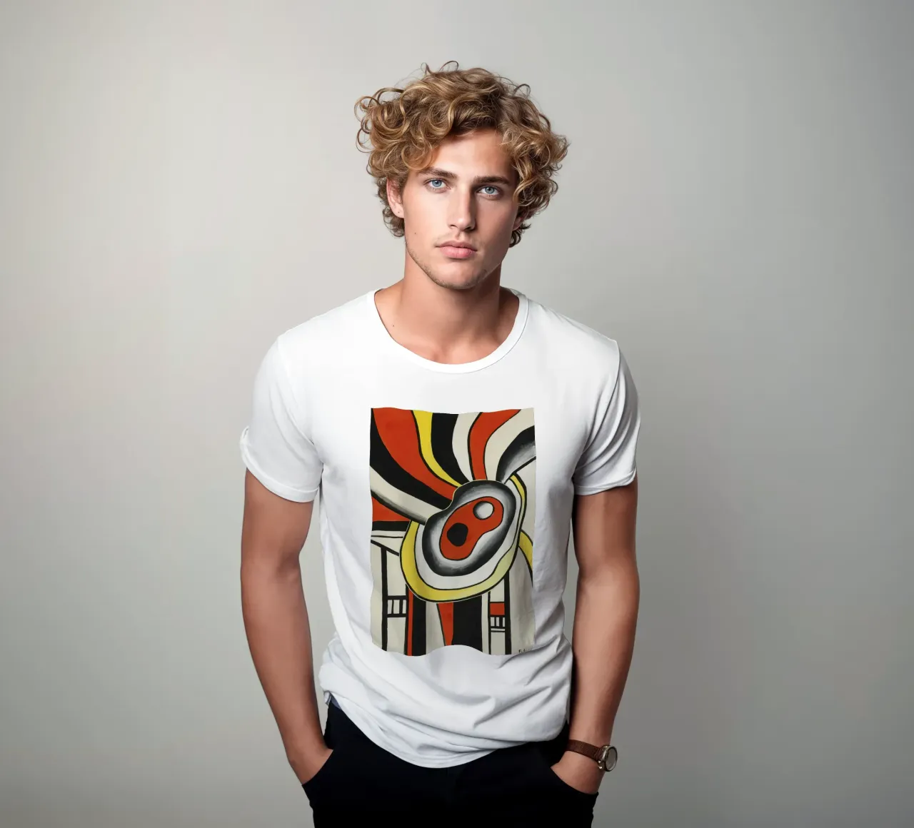 Fernand Léger: Dynamic Disks Mural Project, Abstrakte Kunst T-Shirt von NorwesClub