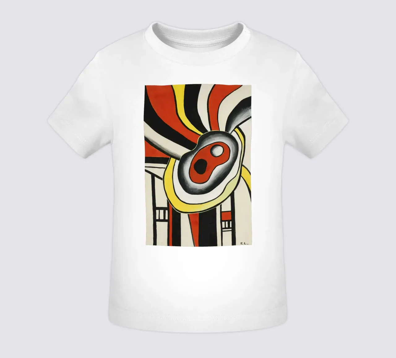 Fernand Léger: Dynamic Disks Mural Project, Abstract Art baby t-shirt by NorwesClub