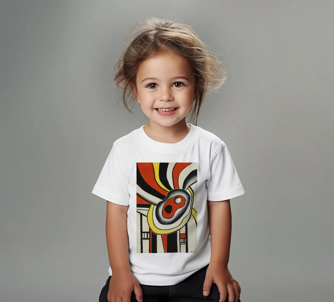 Fernand Léger: Dynamic Disks Mural Project, Abstrakte Kunst Kinder T-Shirt von NorwesClub