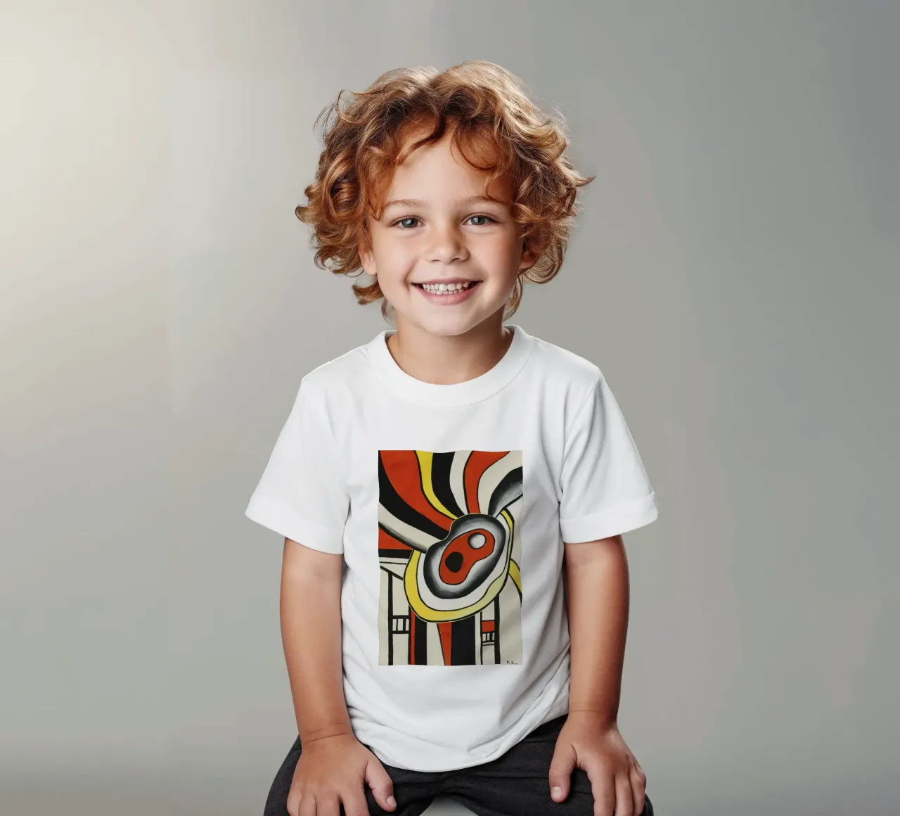 Fernand Léger: Dynamic Disks Mural Project, Abstrakte Kunst Kinder T-Shirt von NorwesClub