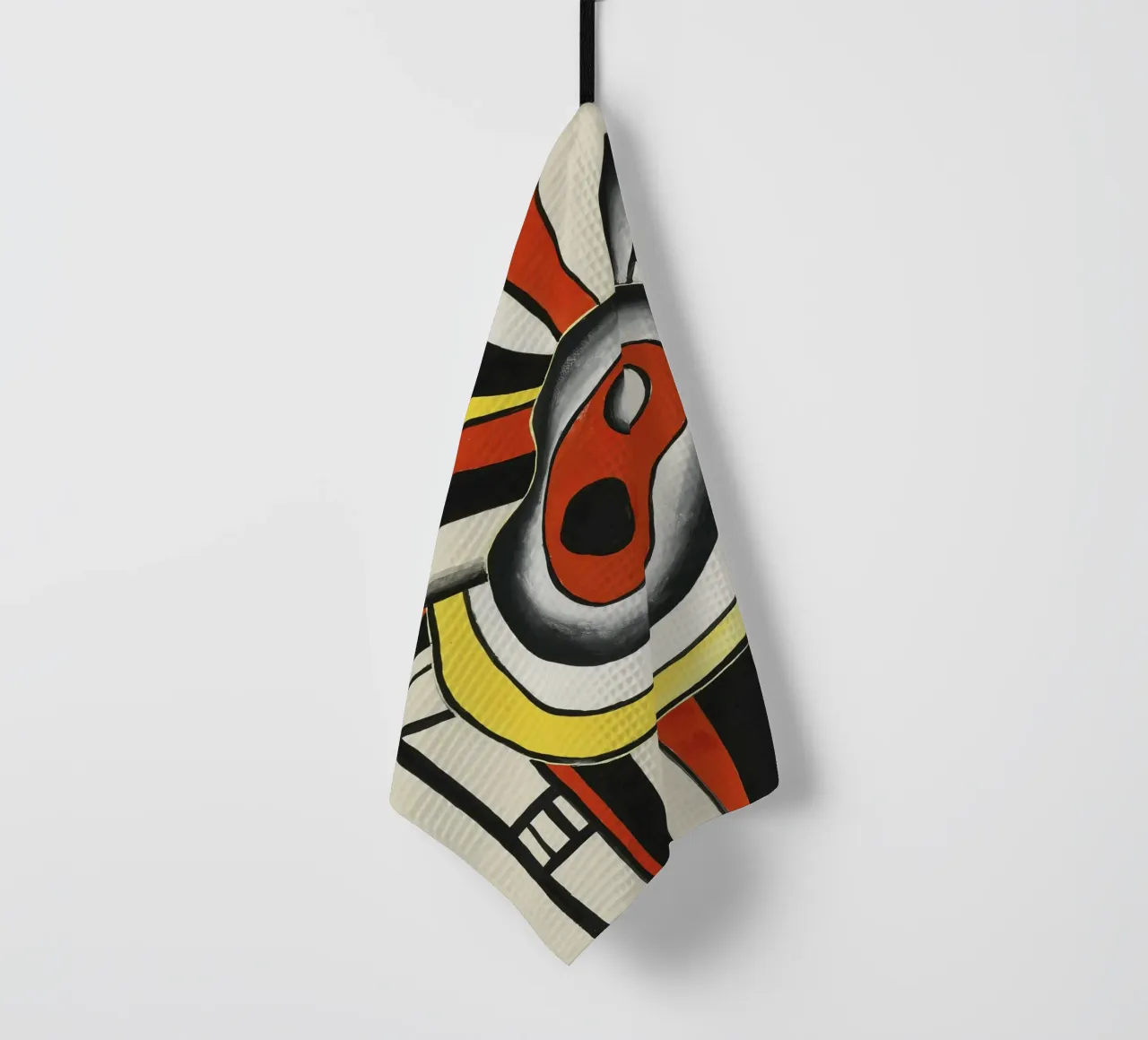 Fernand Léger: Dynamic Disks Mural Project, Abstrakte Kunst Geschirrtuch von NorwesClub