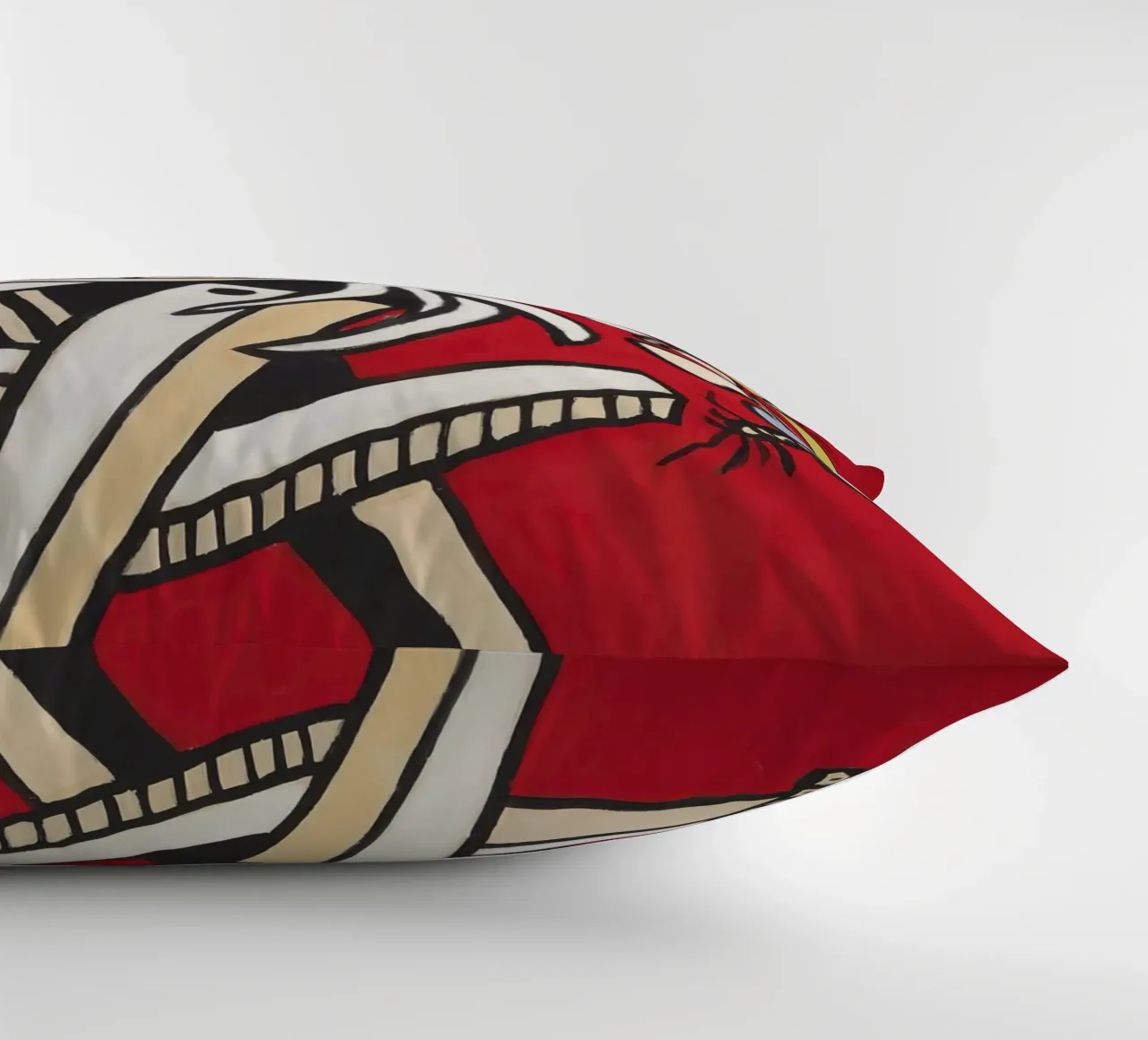 Fernand Léger: Butterflies & Insect, Abstract Nature Pop Art decorative cushion by NorwesClub