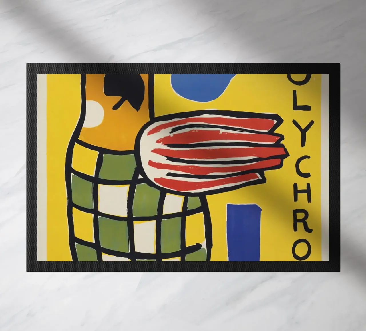Fernand Léger: Manifesto della mostra Sculture policrome, Pop zerbino da NorwesClub