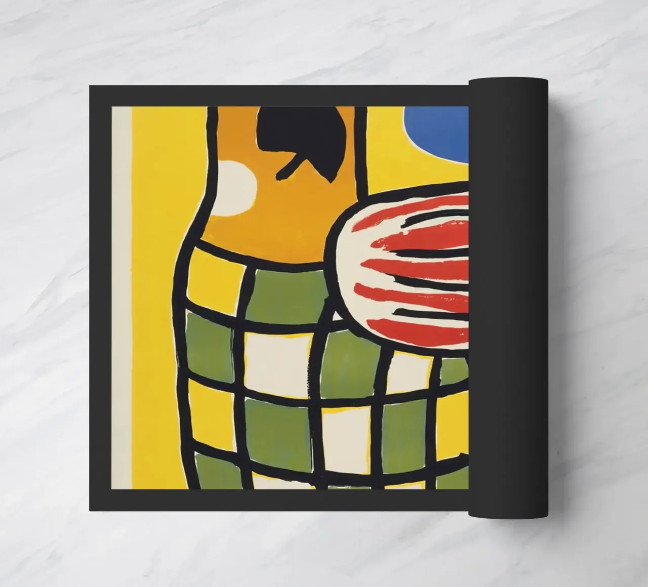 Fernand Léger: Manifesto della mostra Sculture policrome, Pop zerbino da NorwesClub