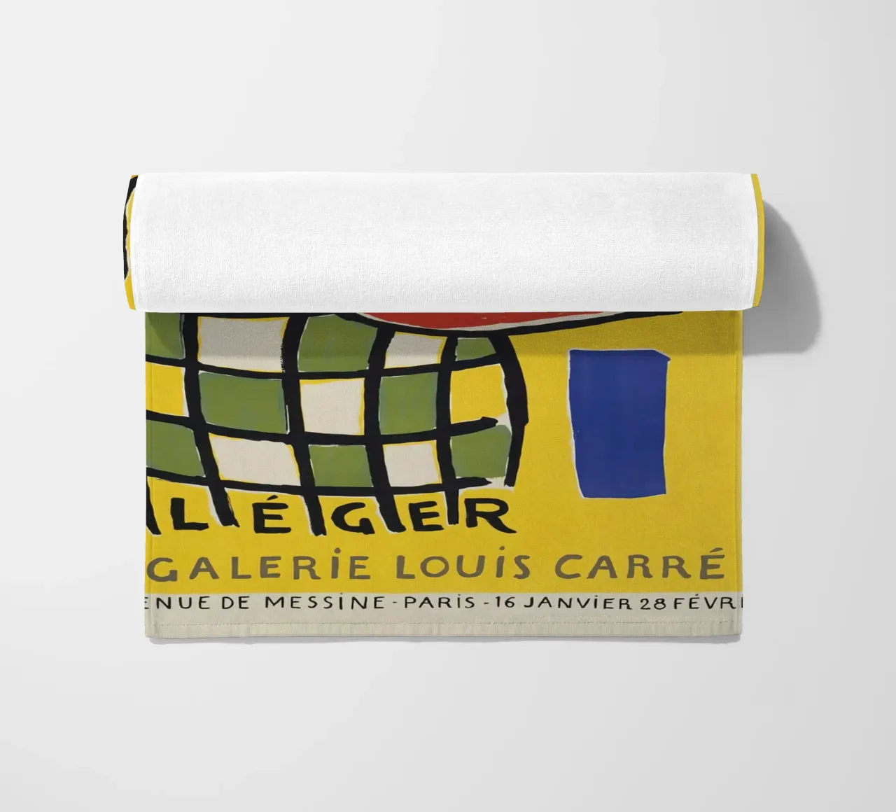 Fernand Léger: Manifesto della mostra Sculture policrome, Pop telo mare da NorwesClub