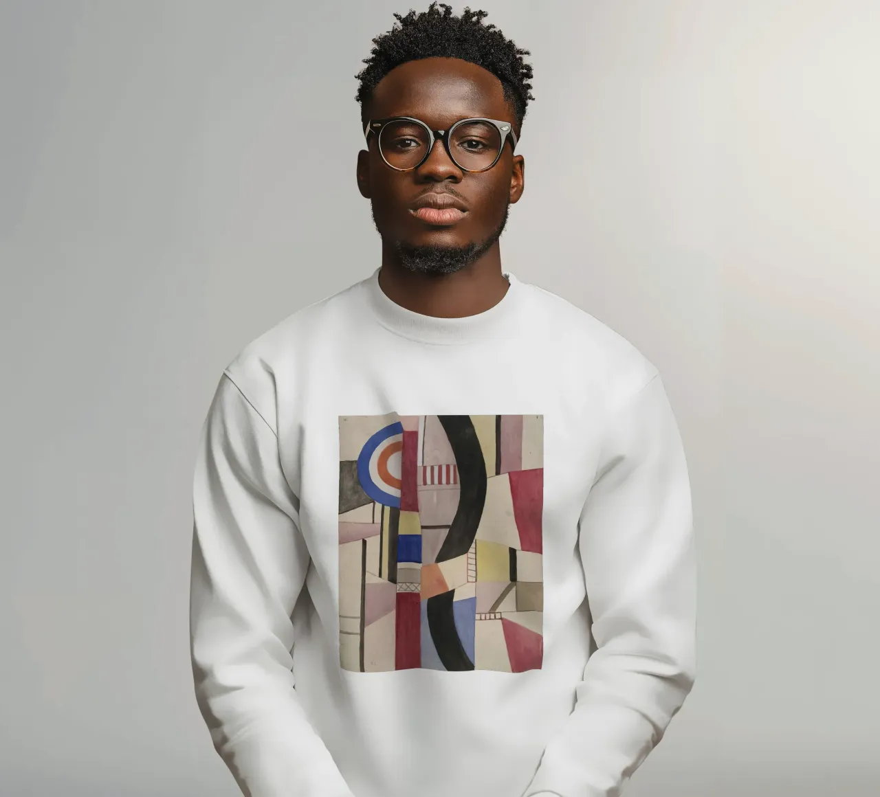 Fernand Léger: Study for The Disk, Cubist Abstract Masterpie sweatshirt by NorwesClub
