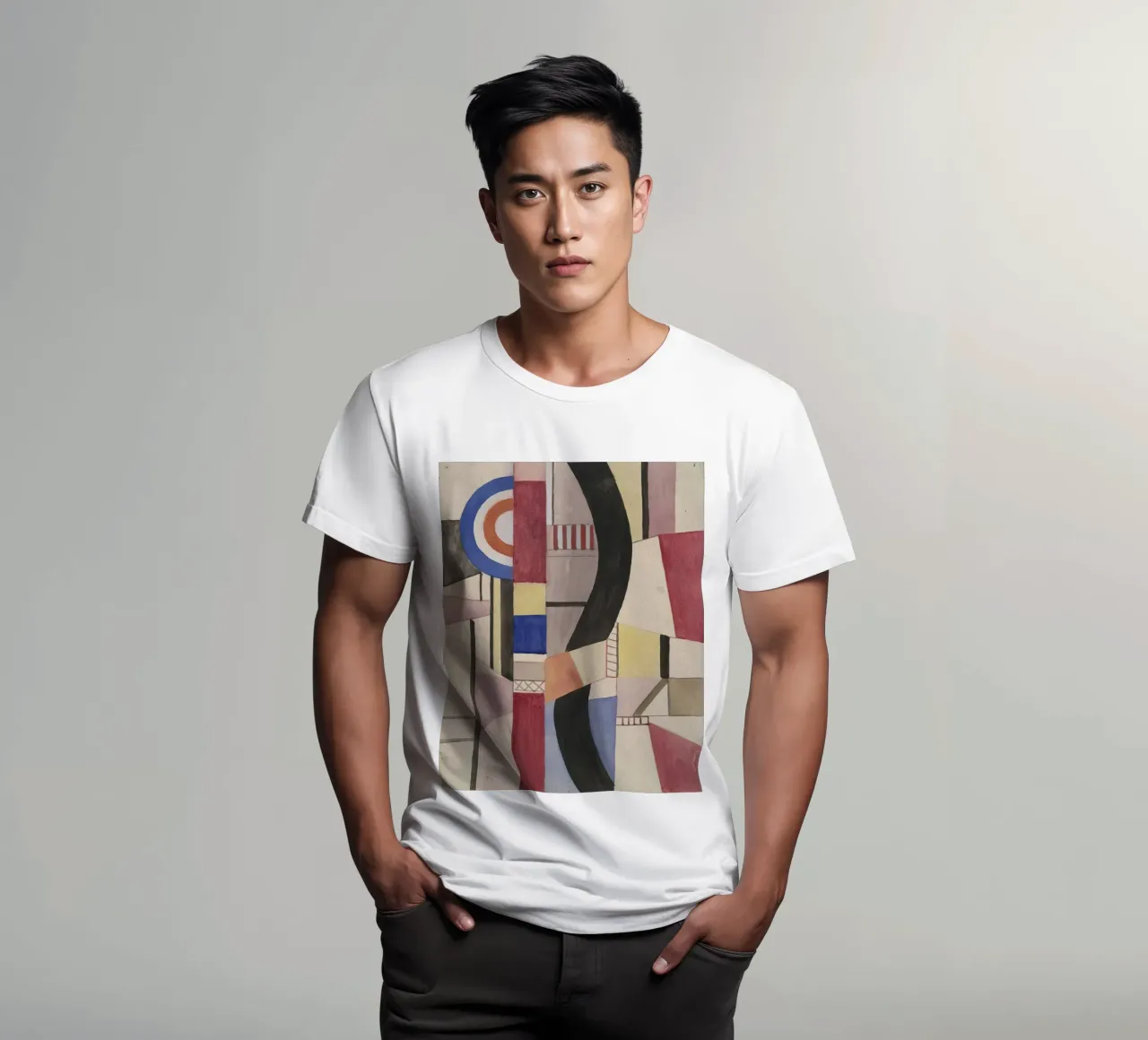 Fernand Léger: Study for The Disk, Cubist Abstract Masterpie t-shirt by NorwesClub